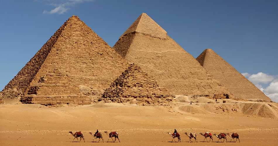 Die Pyramiden von Gizeh